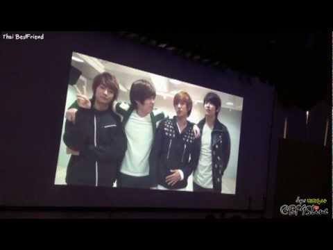 [FanCam] 120421 YM & KM Birthday Party! - VCR : BOYFRIEND's Birthday Message for YM & KM