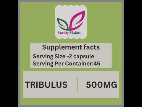 Tribulus terrestris extract herbal capsules customization av...