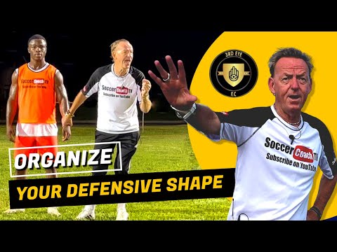 SoccerCoachTV - Organize Your Defensive Shape.