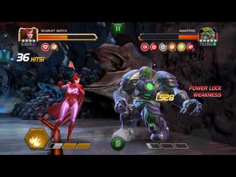 Scarlet Witch VS Maestro Act 4 Chapter 4 100%