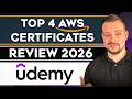 Top 4 AWS Certificates On Udemy 2025 BEST Udemy Courses On AWS Make The Right Choice