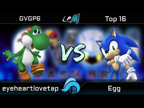 GVGP 6 Top 8 Losers - eyeheartlovetap (Yoshi) vs. Egg (Sonic)
