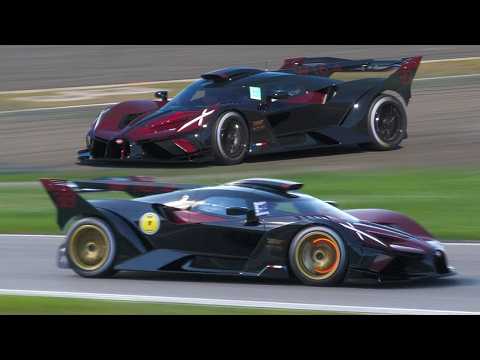 HYPERCARS on the NÜRBURGRING! GERCOLLECTOR Trackday BUGATTI BOLIDE, PAGANI, SENNA, F40 etc