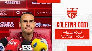 COLETIVA - PEDRO CASTRO FALA SOBRE EXPECTATIVA PARA ENFRENTAR O AVAÍ
