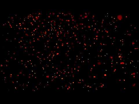 Fire and Flame Overlay - Royalty Free Green Screen Footage - Burning Embers 6