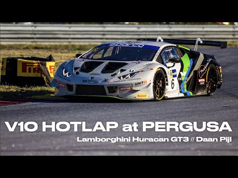 SCREAMING 500HP V10 HOTLAP | Pergusa | Lamborghini Huracan GT3 | Onboard