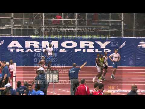 Boys 60m Hurdles EE Heat 1 - New Balance Nationals Indoor 2013