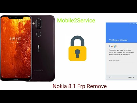Nokia 8.1 Frp Remove Solution Google account Remove Solution
