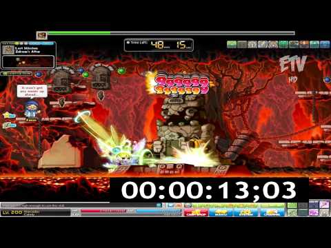 GMS Bellocan: Lv. 200 Mercedes Solos Zakum in 13s