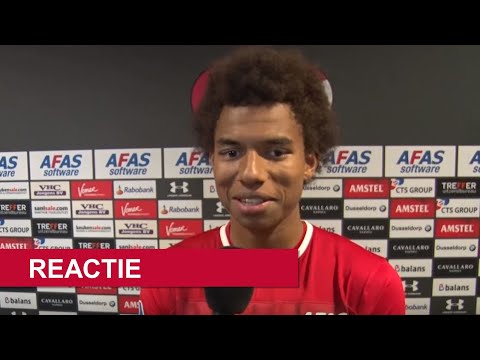 Reactie Stengs | AZ - FC Mariupol