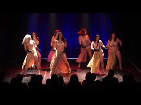 Bump, Grind & Shimmy students perform Tempest Storm Tribute - The Bombshell Burlesque Academy