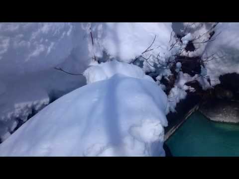 福島県 高湯温泉「吾妻屋」露天風呂 山翆 女湯