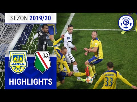 Arka Gdynia – Legia Warszawa 0:1 [Skrót] 14. Kolejka | 2019/20