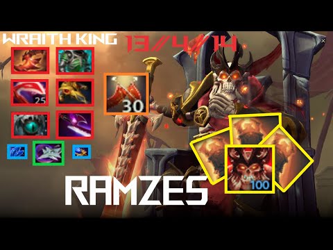 Ramzes Wraith King Carry Gameplay Patch 7.31b  - Dota 2 Full Gameplay player perspective.