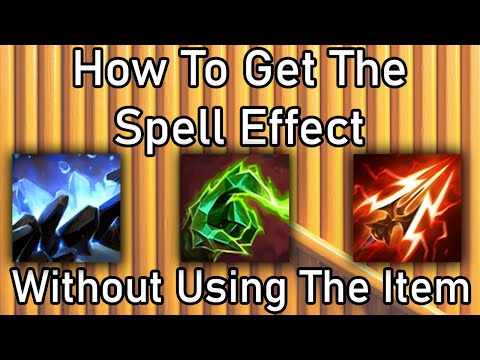 Dota 2 - How To Get The Spell Effect Without Equipping The Item