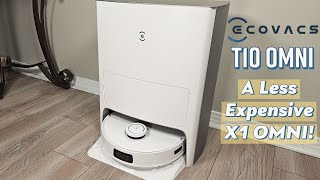 Ecovacs T10 OMNI Review - It Beats The X1 OMNI In My Mopping Test!