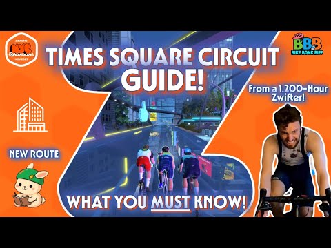Times Square Circuit Race Guide | Zwift Recon from a 1,200-Hour Zwifter