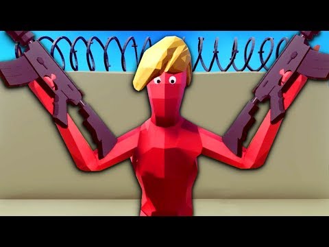 TRUMP vs. ALL UNITS - Trump Arena Challenge - Totally Accurate Battle Simulator (TABS)