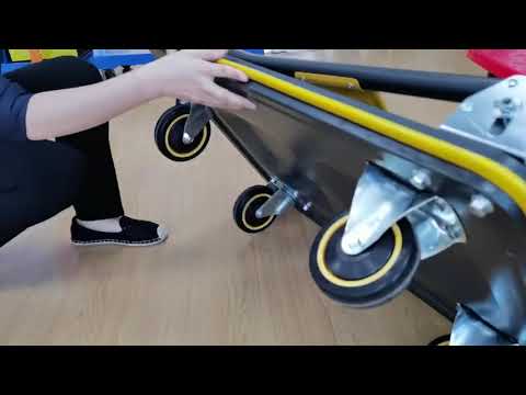 Uni-Silent 300kgs Multipurpose Steel Platform Hand Trolley Cart TB300-DX