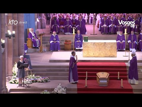 Messe d’obsèques de Mgr Didier Berhet, évêque en exercice de Saint-Dié-des-Vosges