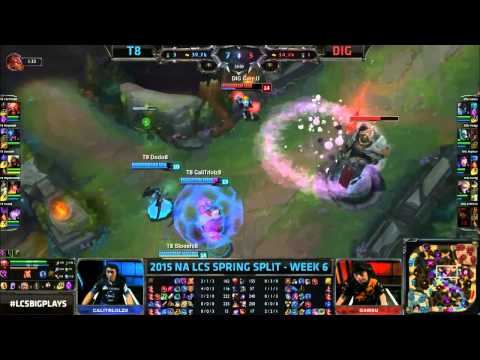 [Highlights] Team 8 vs Dignitas NA LCS Spring 2015 W6D2   T8 vs DIG