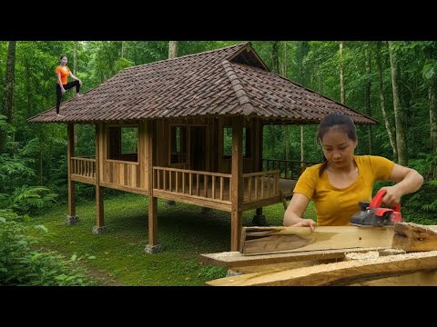 STARK & ALLEIN! 🏠 135 يومًا من الجنون - I Built a Wilderness Masterpiece in 135 Insane Days! 🔥✨