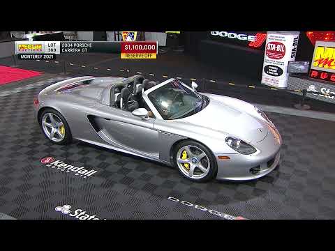 SOLD for $1.21 million // 2004 Porsche Carrera GT // Mecum Monterey 2021