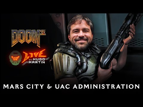Slayers Club Live | DOOM 3 | w/ Hugo Martin - Ch. 2
