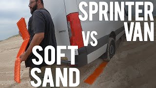 4x4 Sprinter Van vs Soft Beach Sand