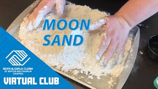DIY STEM Project For Kids: How To Make Moon Sand