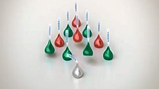 Hershey's Kisses We Wish You  Merry Christmas TV Commercial HD
