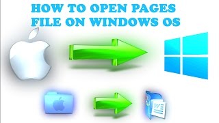 How To Open Mac .Pages File On Windows 10 | Simple & Easy {(Tutorial)}
