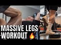 MASSIVE Leg Workout to Grow Big Legs 💪🏽 (*Workout Tutorial*)