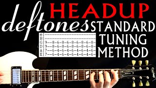 Deftones Headup Standard Tuning Method Guitar Lesson / Guitar Tabs / Guitar Chords / Guitar Cover