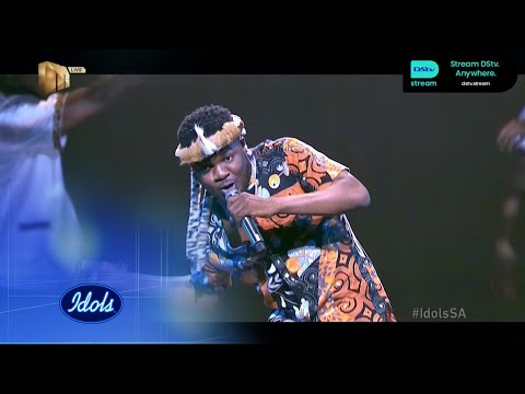 Thabo performs ‘iSlungu’ – Idols SA | S19 | Ep 17 | Mzansi Magic