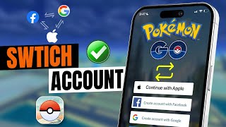 How to Switch Pokemon Go Accounts on iPhone | Sign in Different Account in Pokemon Go