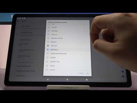 Lenovo Tab P11 - Notification Tones List Review