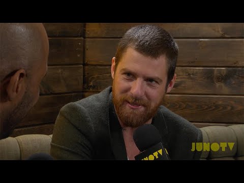 Matt Mays - Backstage at the 2014 JUNO Awards