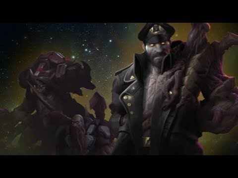 Stukov vs Karax in The Apocalisk (SC2 Direct Strike Commanders)