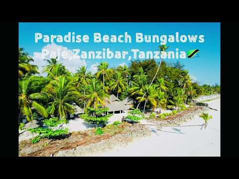 Paradise Beach Bungalows, Zanzibar Island, Tanzania 🇹🇿 パラダイス ビーチ バンガローズ, ザンジバル 島, タンザニア 🇹🇿