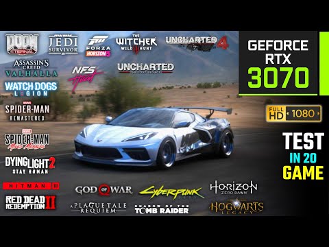 RTX 3070 in 2023 (Test in 20 Games) 1080p