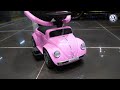 Περπατούρα Volkswagen Με Λαβη Γονεα Beetle Original License 6V Ροζ | Skorpion Wheels - 5244018