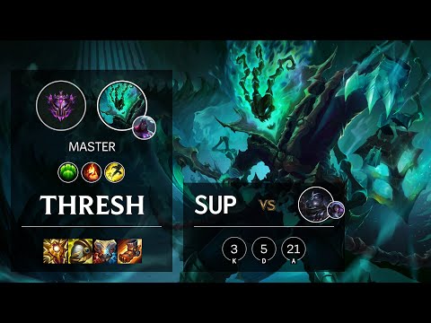 Thresh Support vs Shen - KR Master Patch 11.17