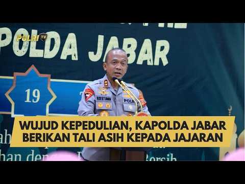 WUJUD KEPEDULIAN, KAPOLDA JABAR BERIKAN TALI ASIH KEPADA JAJARAN