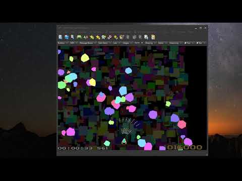 neoGFX implementation progress: ECS collision detection with dynamic physics steptime.