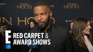 Jamie Foxx Says Taron Egerton Has an Amazing Singing Voice | E! Red Carpet & Award Shows