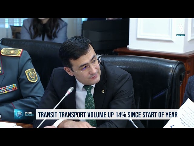 Transit transport volume up 14% since start of year