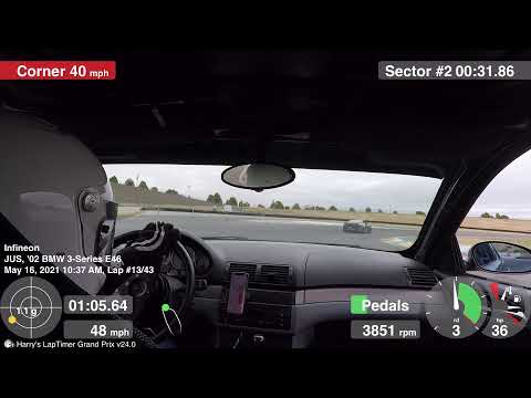 Speed Ventures @ Sonoma Raceway 1:55.925 Lap | BMW E46 M3 |