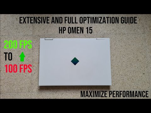 HP Omen 15 Full Optimization Guide (Extracting Maximum Potential + Benchmarks) (Intel/AMD)