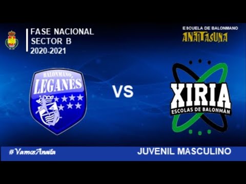 JM - FASE SECTOR - GRUPO B - J01 - Balonmano Leganés vs Laber Xiria (2020-2021)